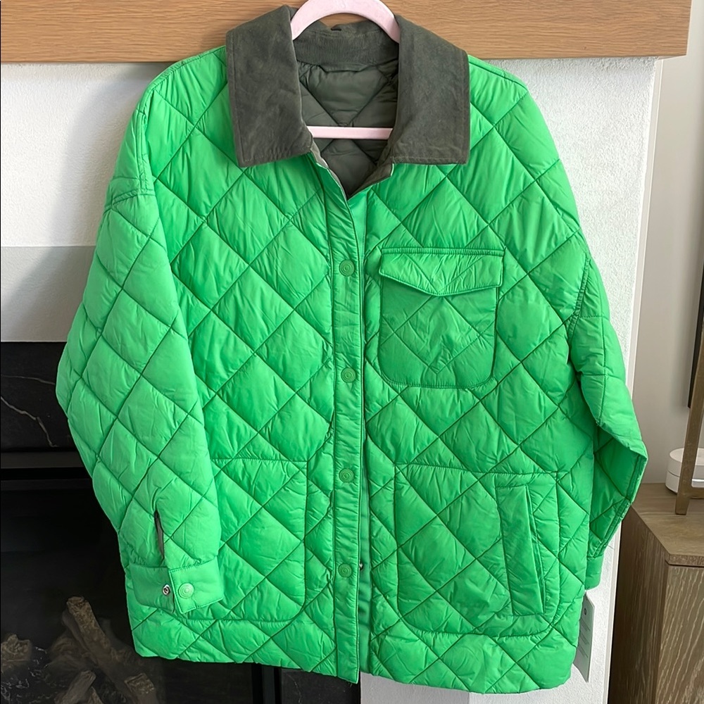 Calvin Klein Reversible Barn Jacket NWT